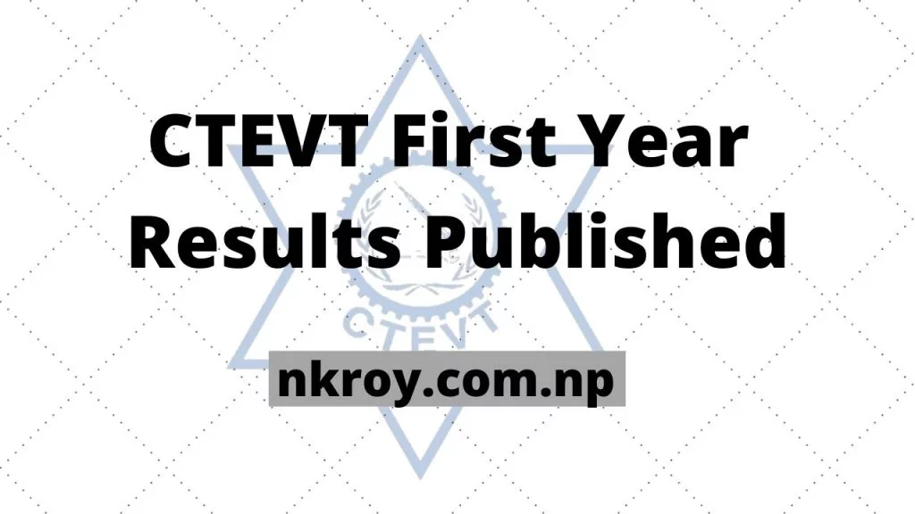 ctevt first year result