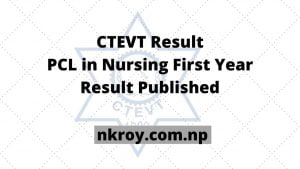 ctevt nursing first year result