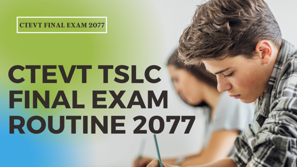 TSLC Exam Routine 2077