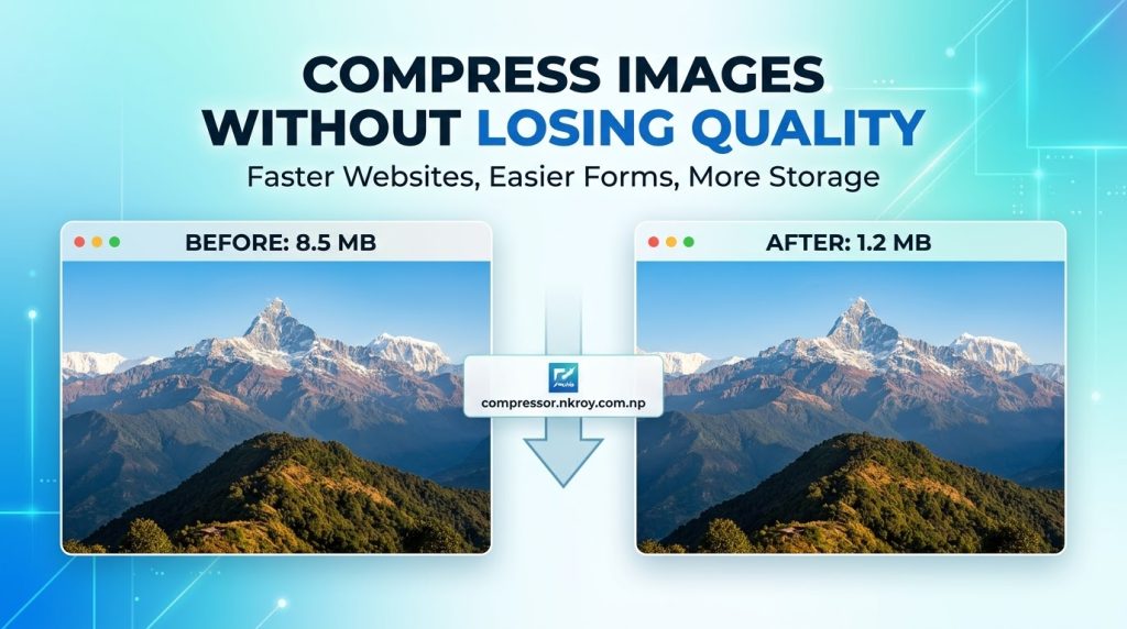 How to compress image Online free